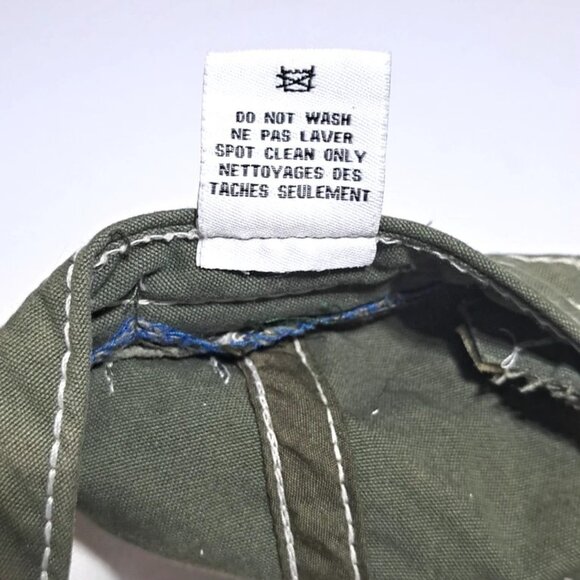 BILLABONG SURF GRAPHIC PRINT BASEBALL HAT DISTRESSED BEIGE CAP STRAPBACK ADJUST - Picture 9 of 9